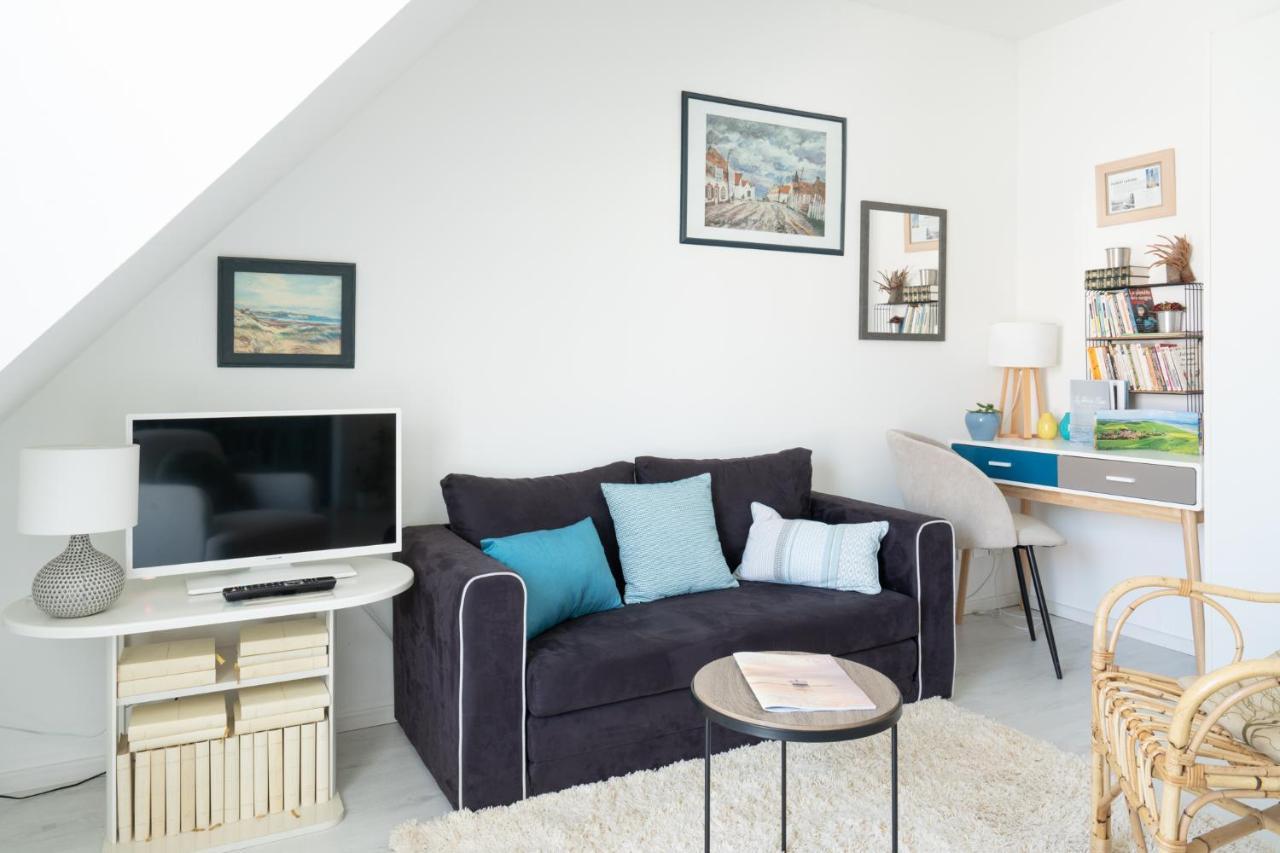 Studio Cosy Et Lumineux A 2 Pas De La Plage Et Du Centre Ville Wimereux Exterior foto