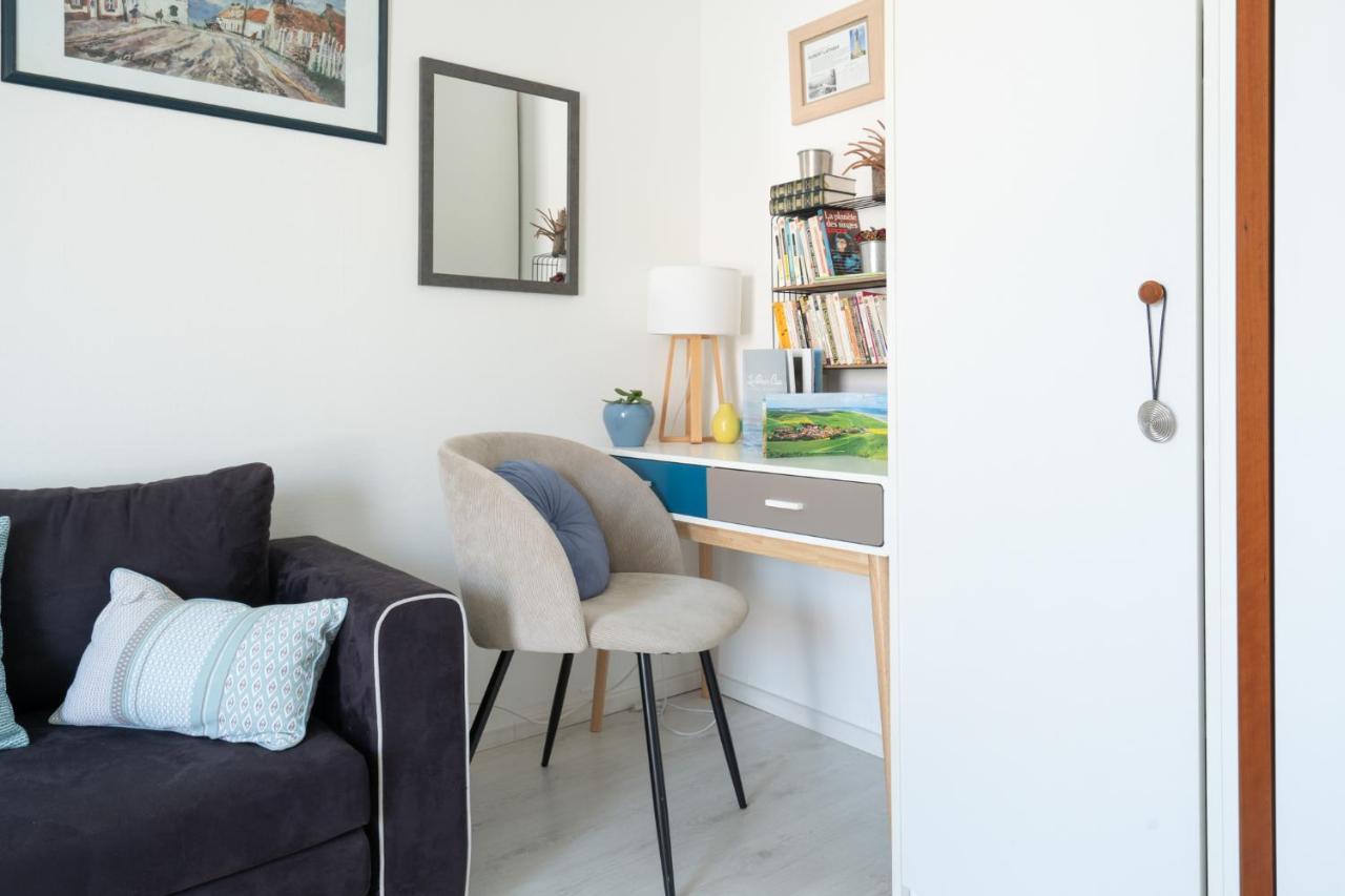 Studio Cosy Et Lumineux A 2 Pas De La Plage Et Du Centre Ville Wimereux Exterior foto